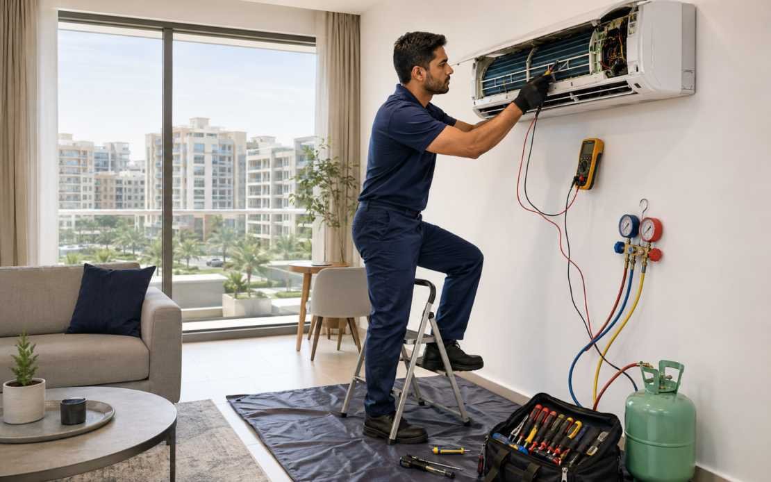 Professional AC Technician Near Me in Dubai | Call Now 24/7